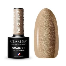 Full Glitter UV Nail Polish 5ml Claresa - Pack of 2