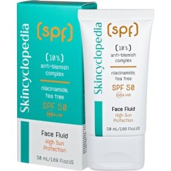 Skincyclopedia SPF 50 Face Sunscreen Fluid with 10% Anti-Blemish Complex 50ml