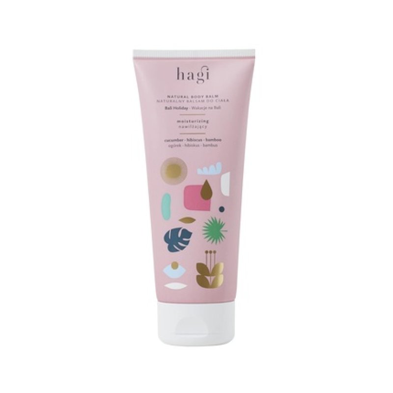Hagi Bali Holiday Natural Moisturizing Body Lotion with Monoi Oil, Shea Butter, and Apricot Kernel Oil 200ml
