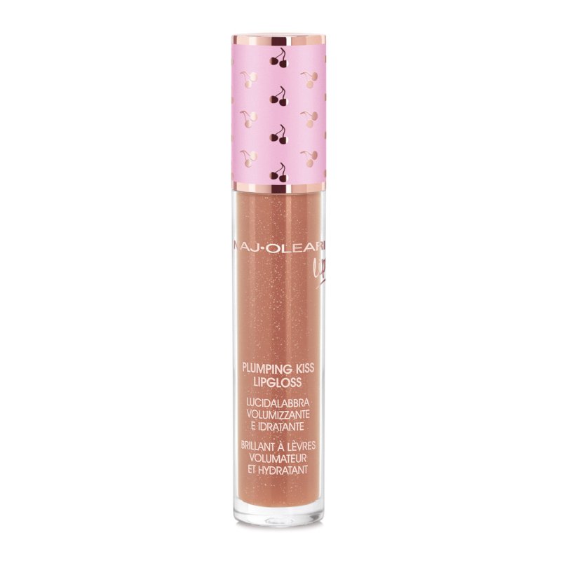 Volumizing Lip Gloss in Pearly Caramel Shade 06