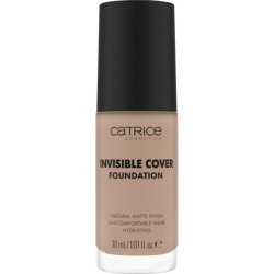 Catrice Invisible Cover Foundation 30ml 025N Nude Moisturizing Long-Lasting Natural for Dry Skin Vegan Oil-Free