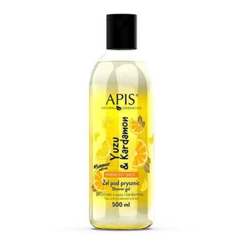 Apis Harmony Yuzu & Cardamon Shower Gel 500ml