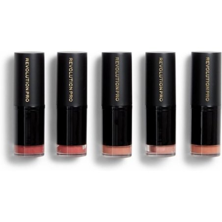 Revolution Pro Blushed Nudes Lipstick Collection - Pack of 5