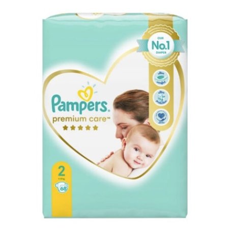 Pampers Premium Care "2" Mini 4-8 Kg 68 Diapers/Pack