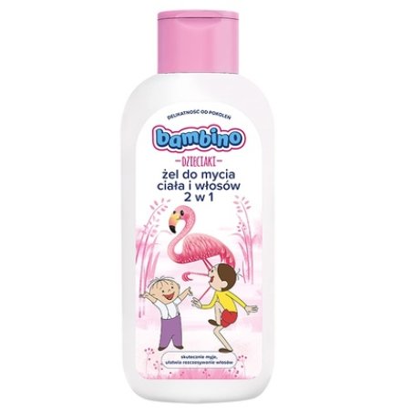 Bambino DZIECIAKI 2in1 Body and Hair Care Bolt and Spoon - Flaming 400ml