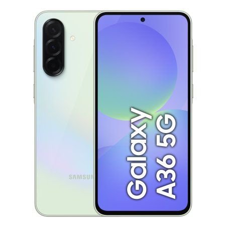 Samsung Galaxy A36 17 cm (6.7") Double SIM Android 15 5G USB Type-C 8 Go 256 Go 5000 mAh Citron vert