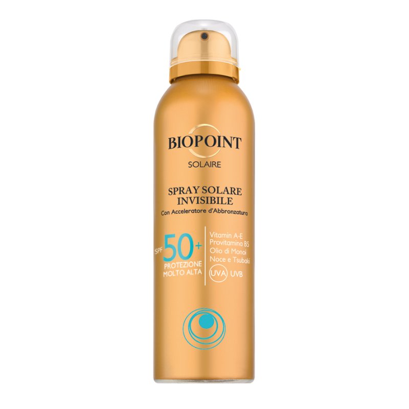 Biopoint Invisible Sunscreen Spray Spf 50 - 150 Ml