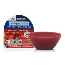 Yankee Candle Wax Melts Black Cherry 1 Count Red