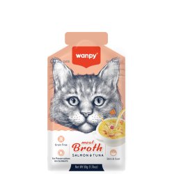 wanpy - Wanpy Cat Meat Broth Tuna & Salmon 50g - 50g