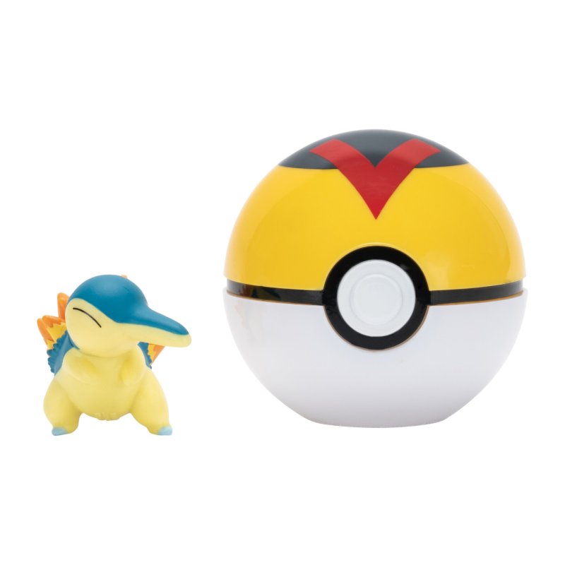Pokémon - Clip N Go Cyndaquil with Level Ball - (PKW4150)