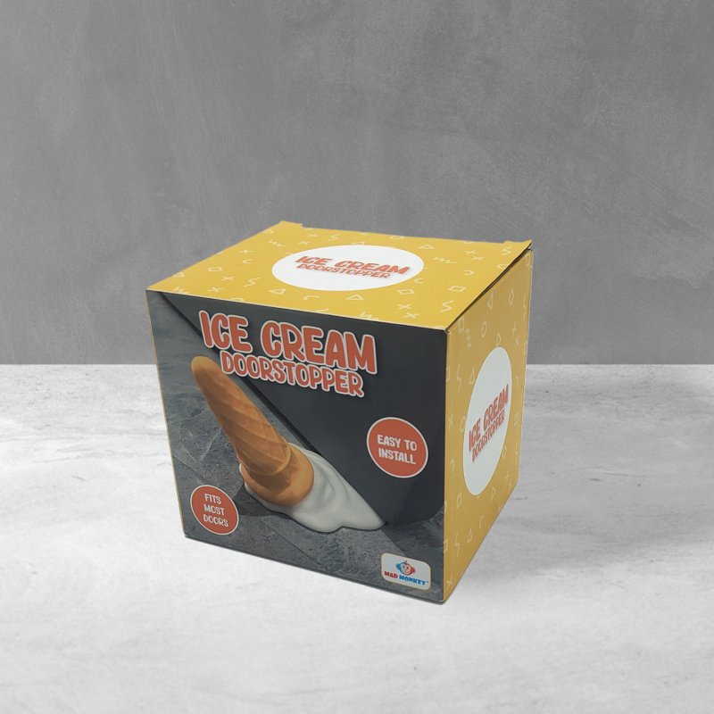 Mad Monkey 2000010 arrêt de porte Beige, Blanc Plastique