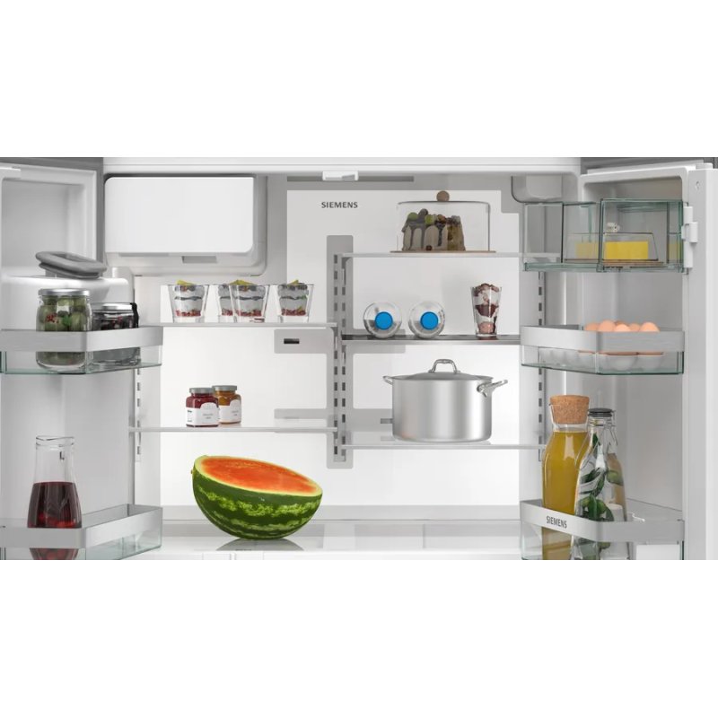 Siemens KF96DPPEA side-by-side refrigerator Freestanding 574 L E Stainless steel