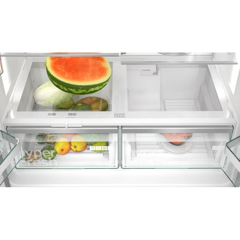 Siemens KF96DPPEA frigo américain Pose libre 574 L E Acier inoxydable
