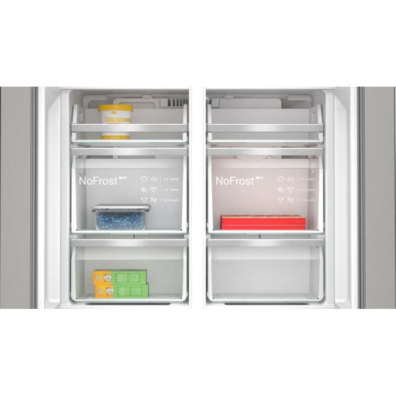 KF96DPPEA iQ700, French Door (edelstahl, Home Connect)