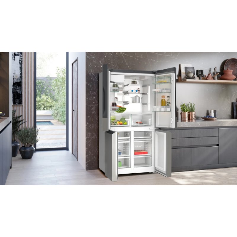 Siemens KF96DPPEA frigo américain Pose libre 574 L E Acier inoxydable