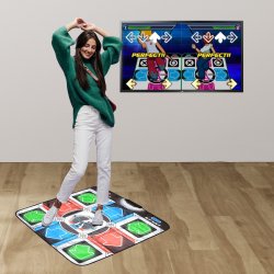 Mad Monkey - Retro Dance Mat (incl. 110 songs, 9 stages, 10 characters)