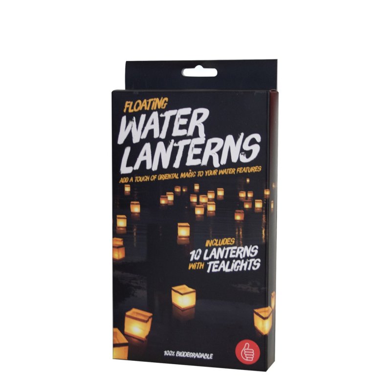 Mad Monkey - Water lanterns (pack of 10) - 11cm x 11cm x 11cm