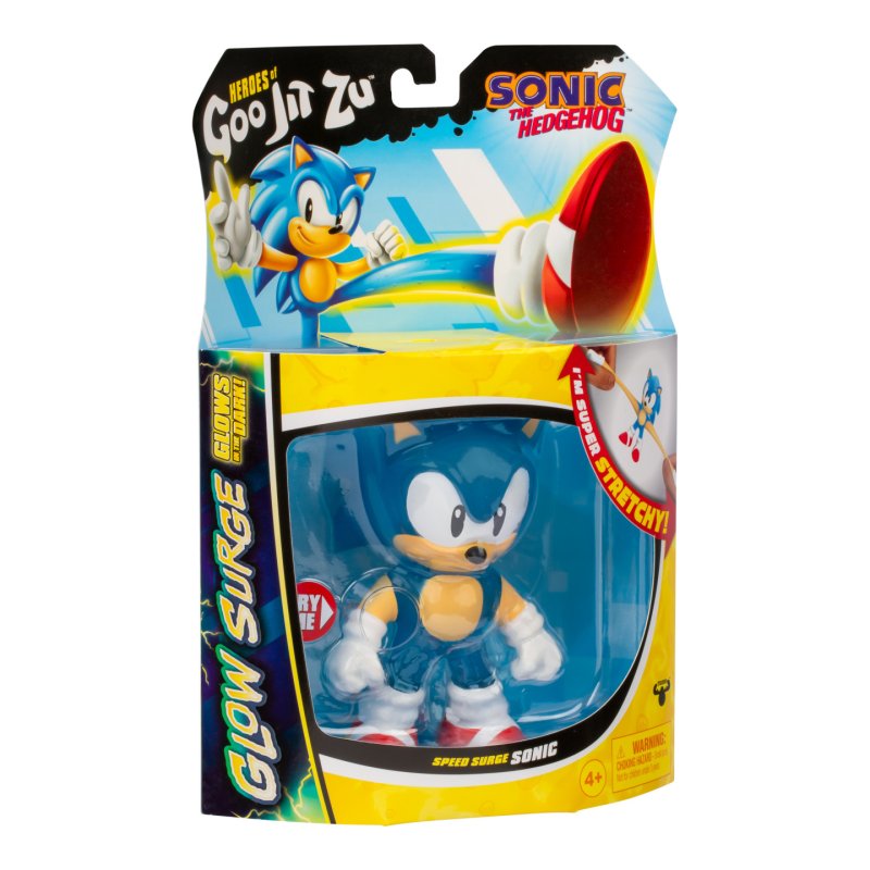 Goo Jit Zu Glow Surge Sonic - Sonic