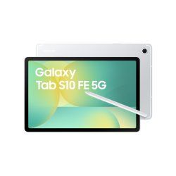Samsung Galaxy Tab S10 FE 5G Silver 10,9" WQXGA Display / Octa-Cora / 8GB RAM / 128GB Speicher / Android
