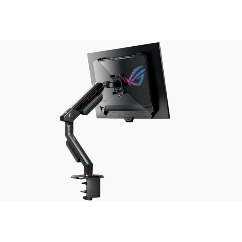 Asus (AAS01) ROG Ergo Monitor Arm, Up to 34" Monitors, Height, Tilt, Swivel, Cable Management, VESA 100 x 100 mm