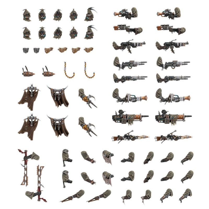 Necromunda : Nec Ash Waster Nomads Weapons & Upgrades