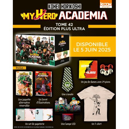 MY HERO ACADEMIA - Tome 42 - PLUS ULTRA COLLECTOR