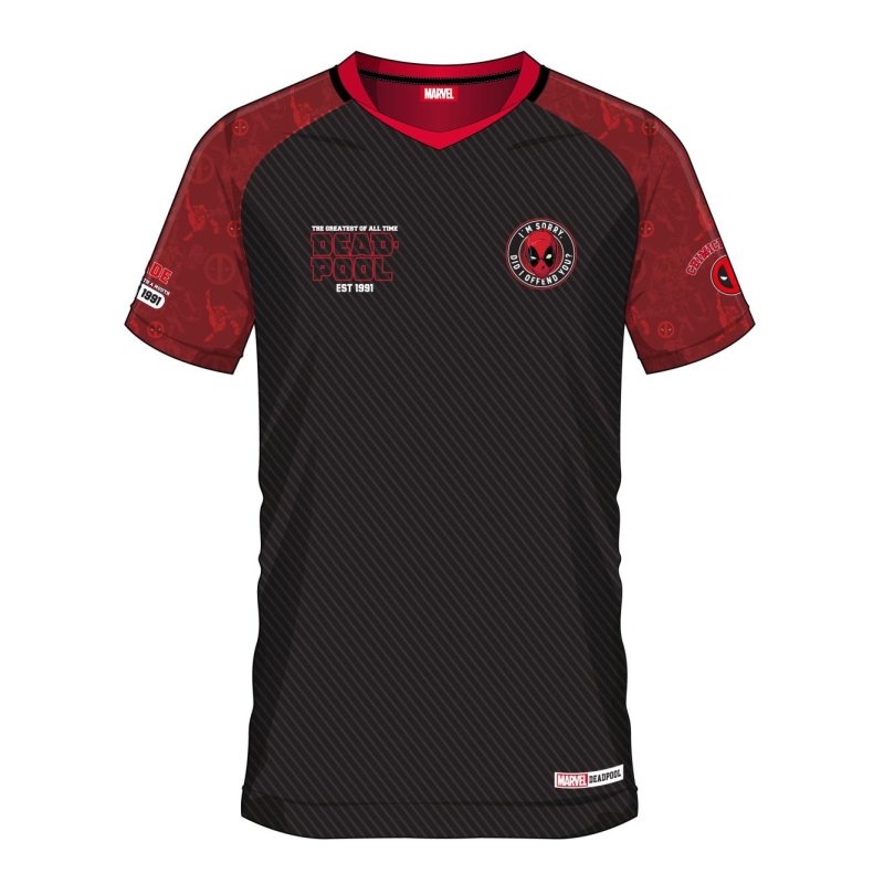 MARVEL - Deadpool 91 - Maillot de Foot Homme (M)