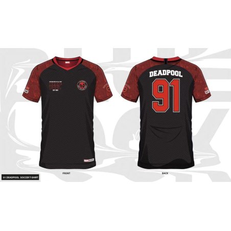 MARVEL - Deadpool 91 - Maillot de Foot Homme (S)