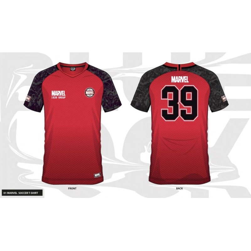 MARVEL - Marvel 1939 Group - Maillot de Foot Homme (L)