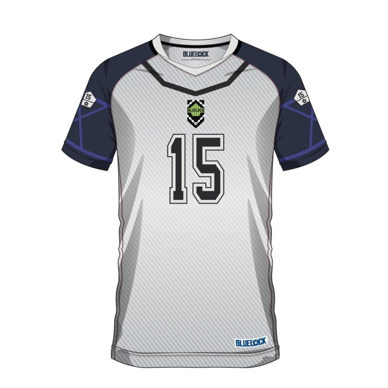 BLUE LOCK - Yoichi Isagi 15 - Maillot de Foot Homme (XXL)