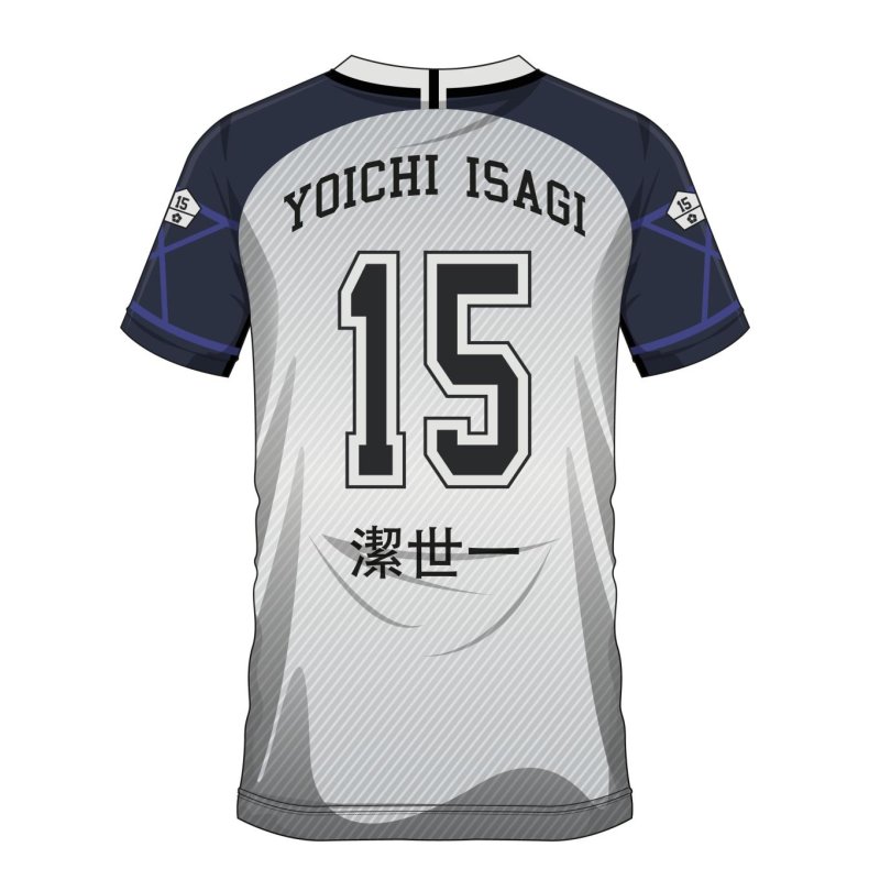 BLUE LOCK - Yoichi Isagi 15 - Maillot de Foot Homme (M)