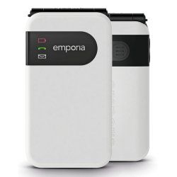 Emporia SIMPLICITYglam.4G 7.11 cm (2.8") White Senior phone