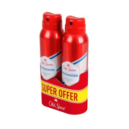 Old Spice Deodorant Spray DUO 2x150ml White Water