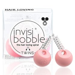 Invisibobble Twins Hair Tie Prima Ballerina I Hair Accessories Pink For Girls