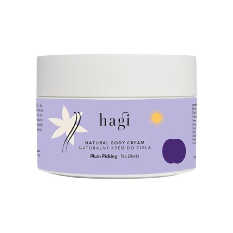 Hagi Plum Picking Body Cream with Australian Davidson Plum and Hyaluronic Acid with Honey Extract Shea Butter and Cocoa