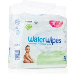 WATERWIPES Soapberry Moistened Wipes for Children 4x60szt
