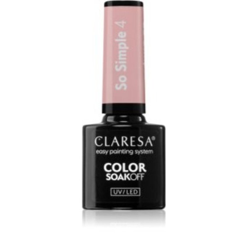 Claresa Soak Off Uvled Color So Simple Gel Nail Polish - 5 Grams