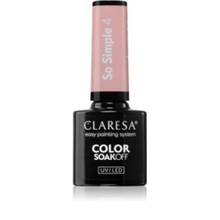 Claresa Soak Off Uvled Color So Simple Gel Nail Polish - 5 Grams