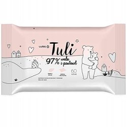 Tuli Moist Baby And Child Wipes 97% Water And Panthenol 60st