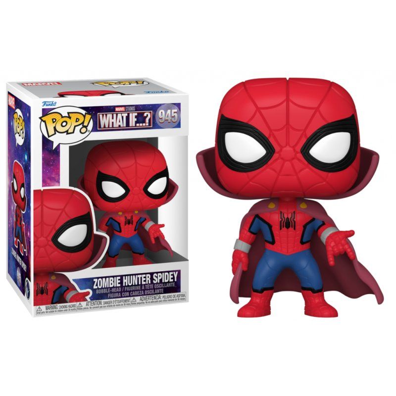 MARVEL WHAT IF - Bobble Head POP N° 945 - Zombie Hunter Spidey