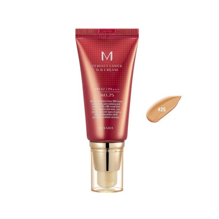 Missha M Perfect Cover BB Cream SPF42 PA 25 Warm Beige 50ml Honey 50ml
