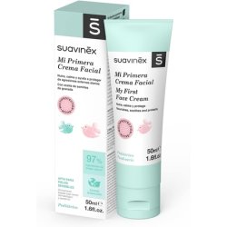 Suavinex Infant Face Cream Daily Moisturizing Face Cream 97% Natural Origin Ingredients 50ml