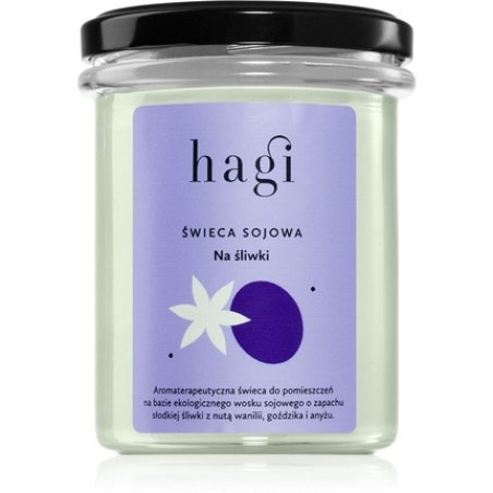 Hagi Soy Candle with Plum 215ml