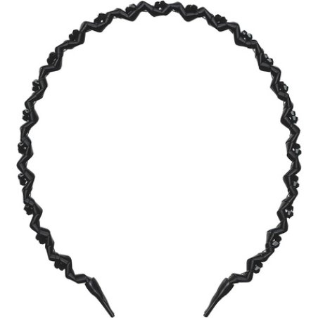 Invisibobble Hairhalo Headband True Dark Sparkle Black Stone