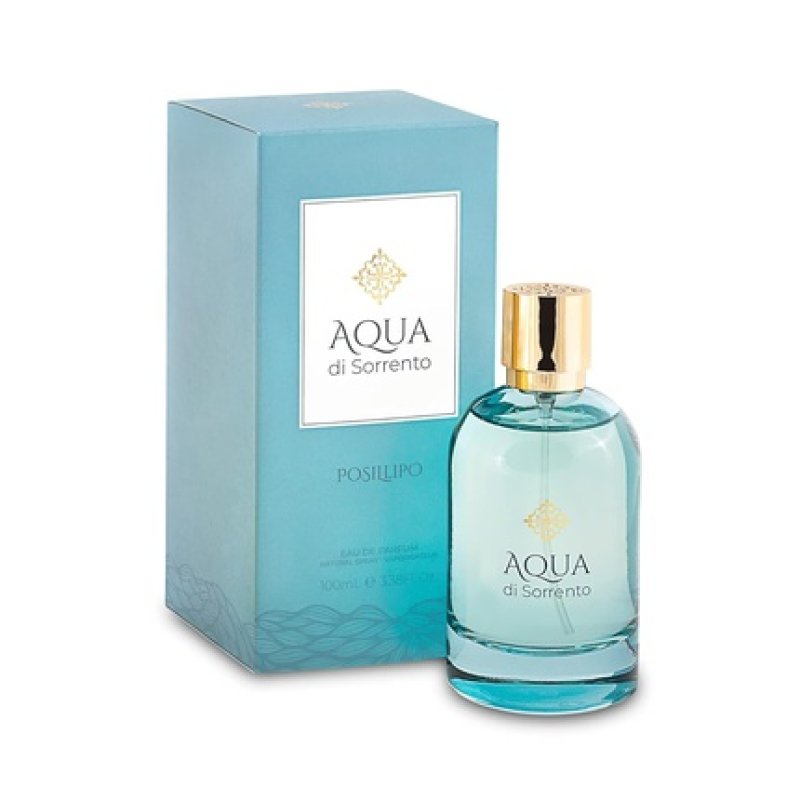 Diamond AQUA DI SORRENTO Posillipo Eau de Parfum Women's Fragrance with Citrus, Floral, and Wood Notes Made in Italy