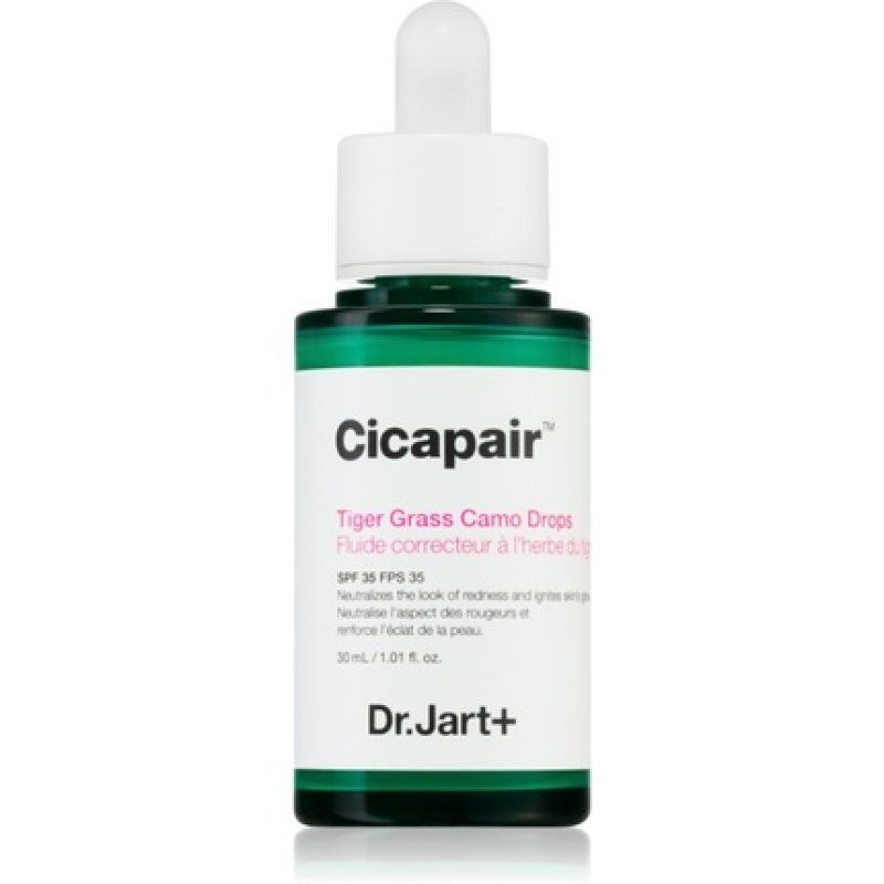 Dr Jart Cicapair Tiger Grass Camo Drops SPF35 Soothing Facial Serum 30ml