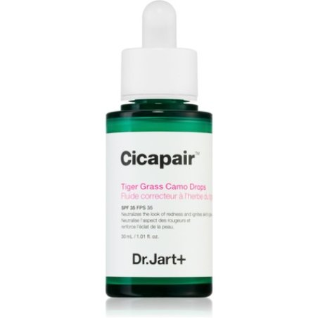 Dr Jart Cicapair Tiger Grass Camo Drops SPF35 Soothing Facial Serum 30ml