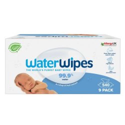 WaterWipes baby wipes 540 pc(s)
