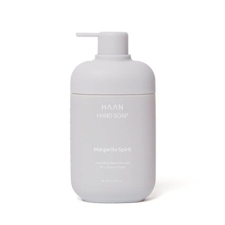 HAAN Rechargeable Moisturizing Hand Soap with 95% Natural Ingredients Aloe Vera and Prebiotics Margarita Spirit