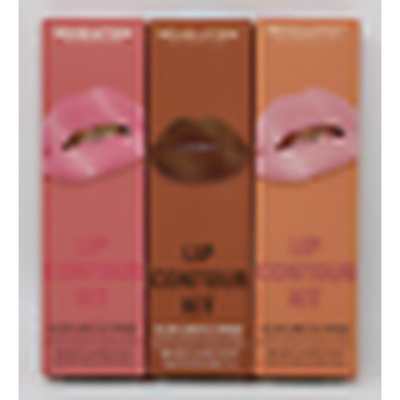 Revolution Ultra Matte Finish Lip Contour Kit with Liquid Lipstick and Lip Liner